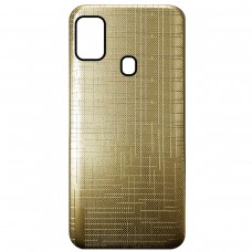 Capa para Samsung Galaxy A21 - Motomo Frame Dourada